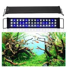 Izrielar Illuminazione LED per Acquario 10W - Luminosità Regolabile