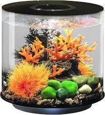 Acquario Oase biOrb TUBE 15 con Illuminazione LED - Nero