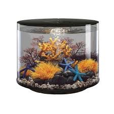 biOrb 35L Acquario Tubo Nero con Illuminazione LED MCR