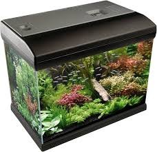 Acquario Completo Mirabello 30 Classic Nero con Luce LED