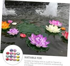 POPETPOP 70 Pz Decorazioni per Acquario: Ninfee Lotus