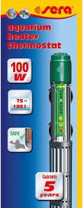 Riscaldatore Acquario 100W per 70-100 Litri - SERA