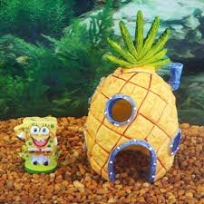 Statuetta Decorativa Spongebob con Casa di Ananas