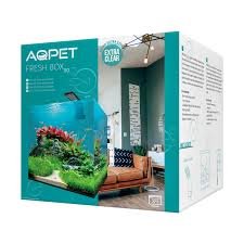 AQPET Acquario FreshBox 30: Kit Completo con Filtro e Luce