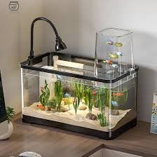 Mini Acquario Completo con LED e Filtro