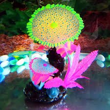 Decorazioni Verdi per Acquario: Piante Artificiali KunLS