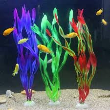 Set di Ornamenti per Acquario Tropicale - 3 Pezzi