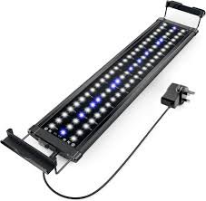 Honpal 10W LED per Acquario con Timer - 800 Lumen