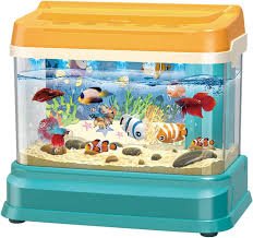 Acquario Giocattolo con Pesci in Movimento per Bambini