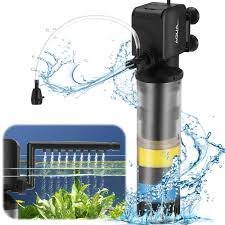 Filtro Acquario LYtech 1200L/H 3 in 1 - Pompa Silenziosa da 20W