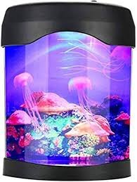 Lampada LED Meduse Colorata per Acquario Artificiale